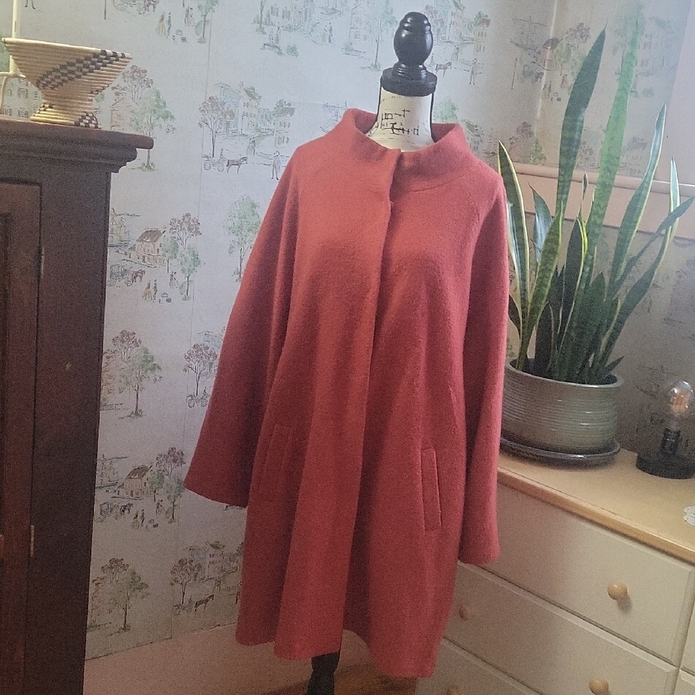 Wool Coat CYNTHIA ROWLEY - Picture 2 of 6